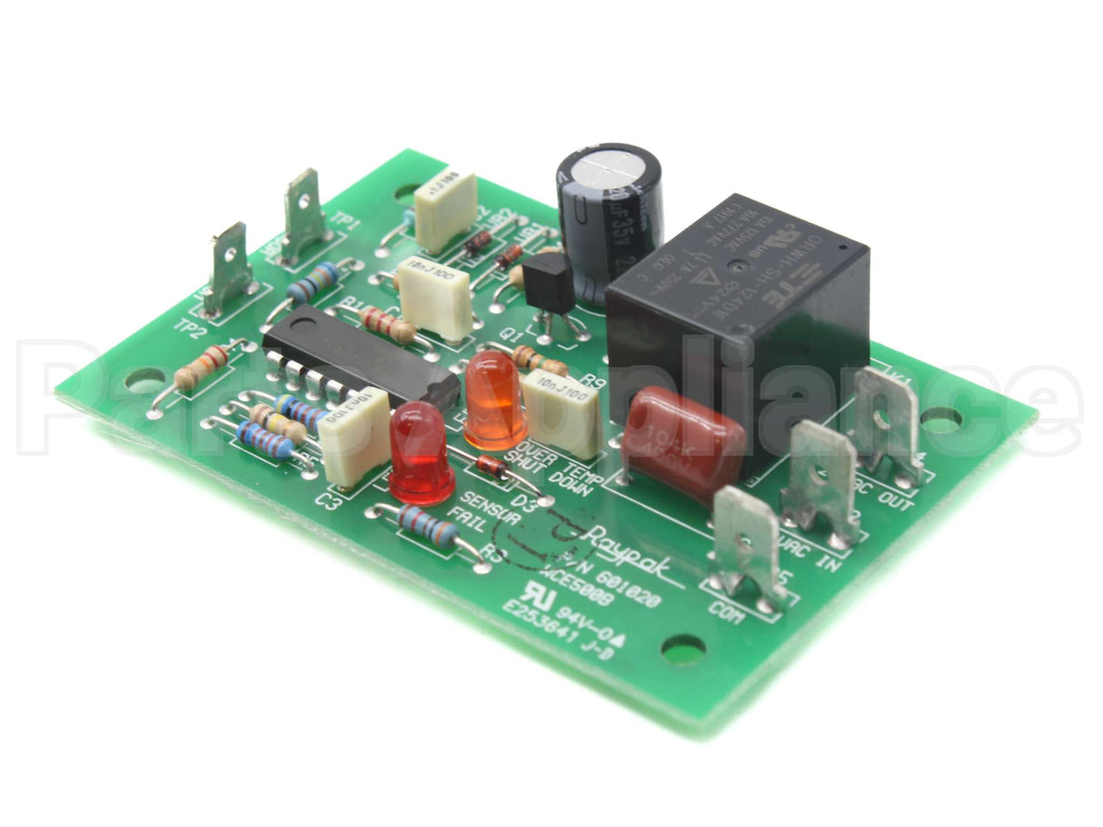 003943F Raypak Controlboard W/Probe,Fastrspns