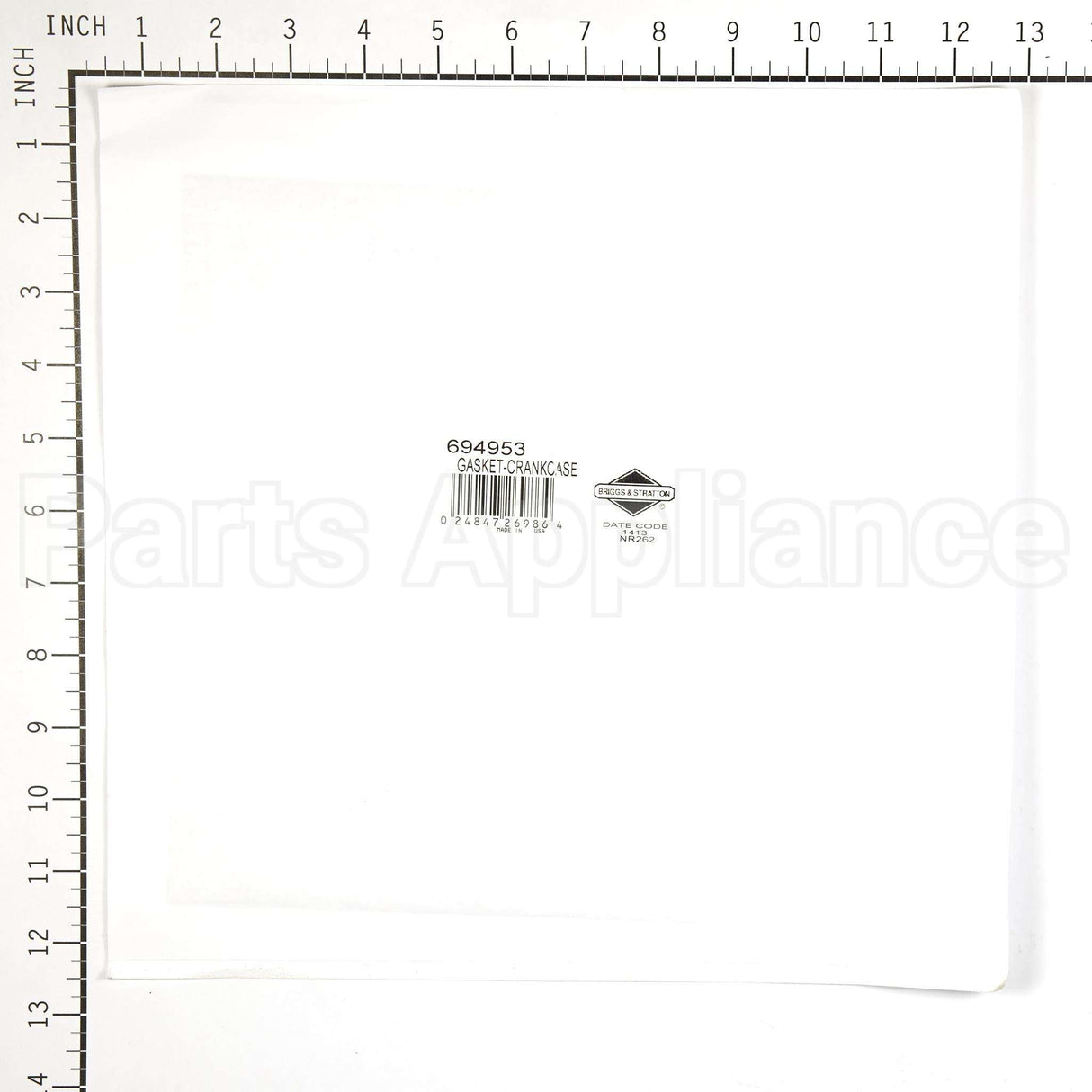694953 Briggs & Stratton Gasket-Crankcase