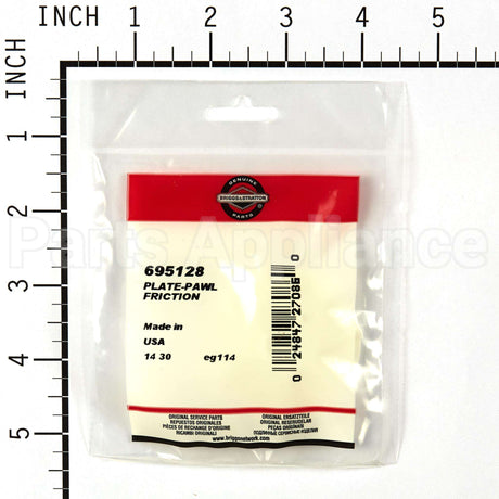 695128 Briggs & Stratton Plate-Pawl Friction