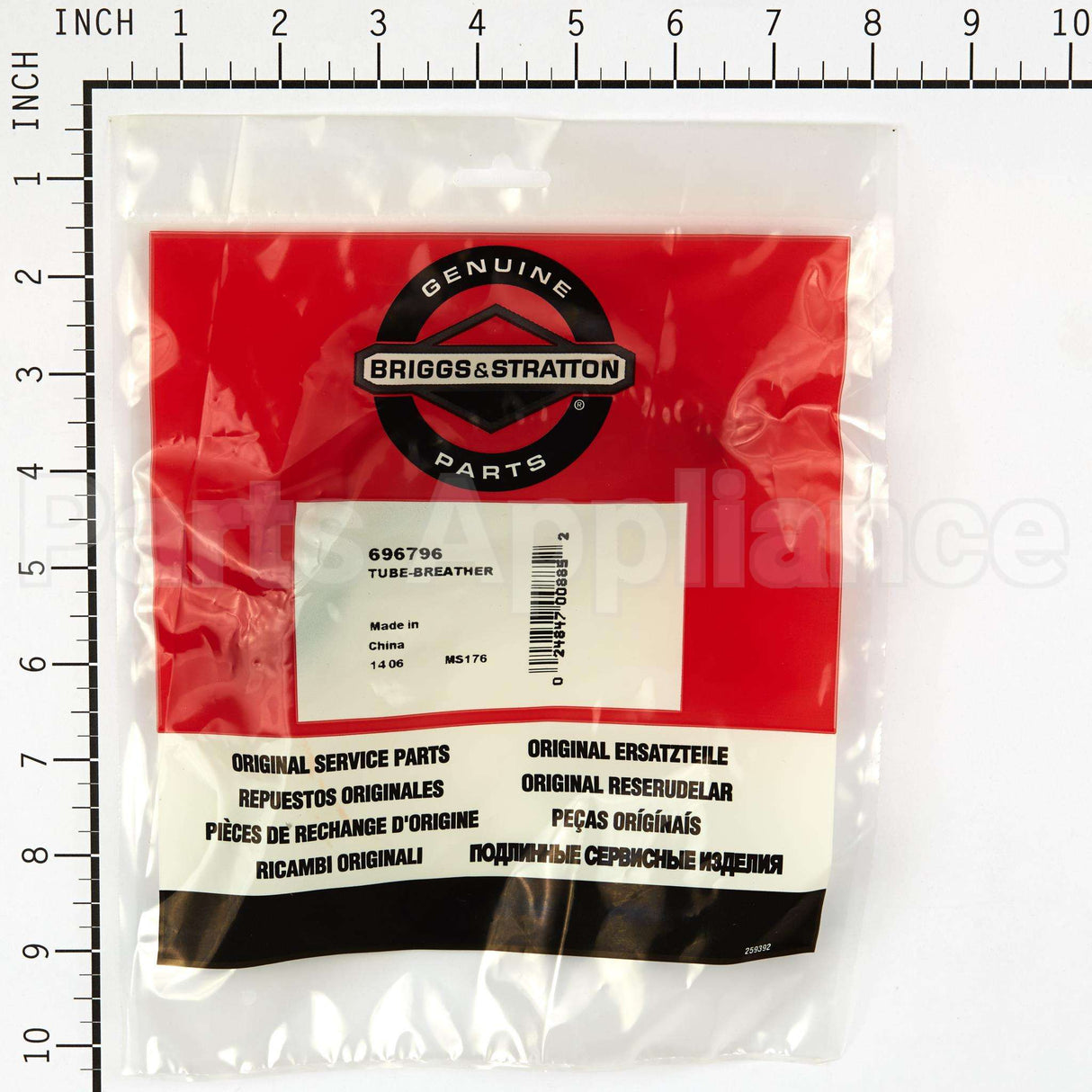 696796 Briggs & Stratton Tube-Breather