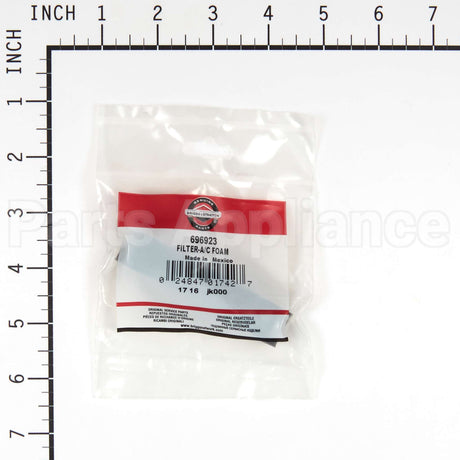 696923 Briggs & Stratton Filter-A/C Foam