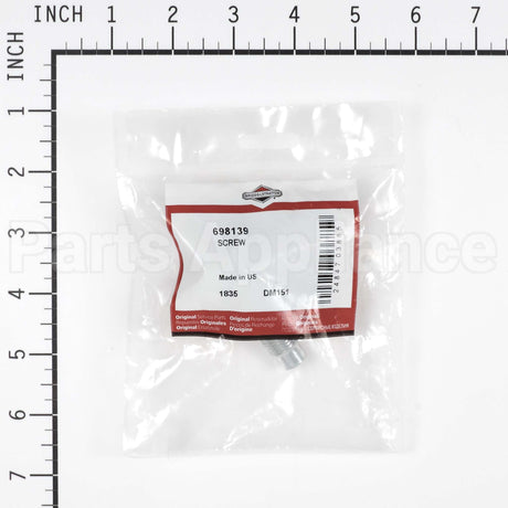 698139 Briggs & Stratton Screw