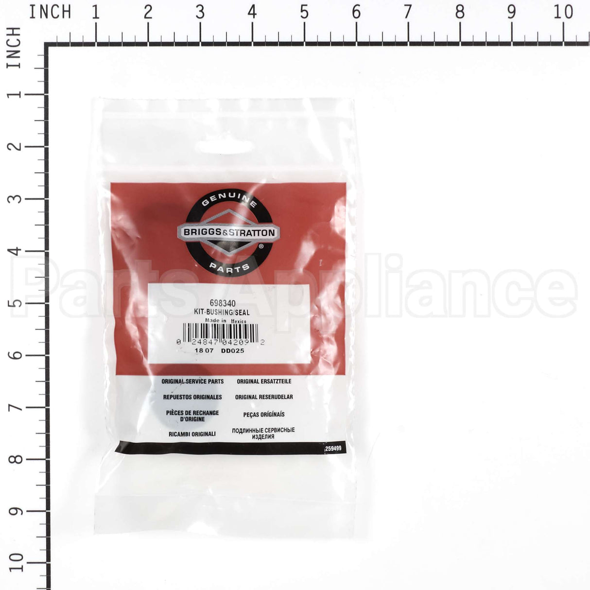 698340 Briggs & Stratton Kit-Bushing/Seal