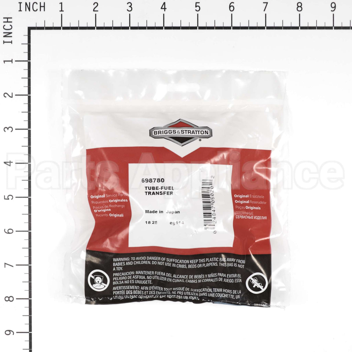 698780 Briggs & Stratton Tube-Fuel Transfer