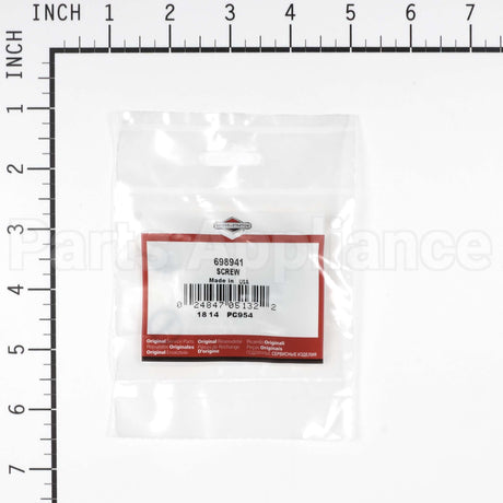 698941 Briggs & Stratton Screw