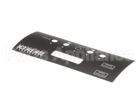 699-050S Q Infrared Ovens Kitdecalcontrol Face