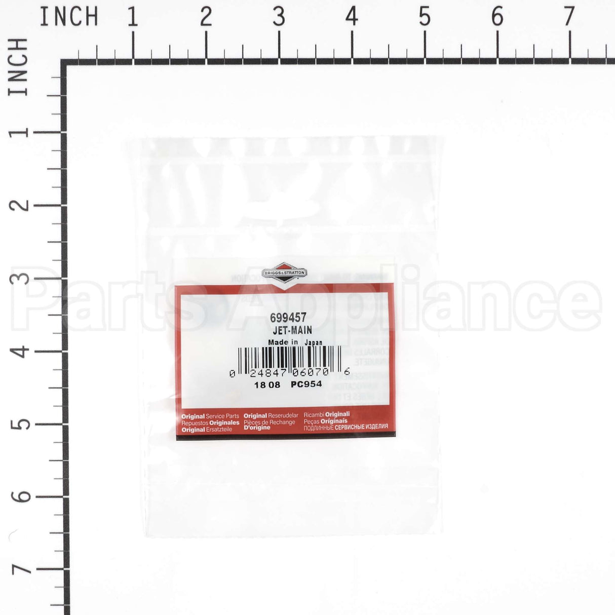 699457 Briggs & Stratton Jet-Main