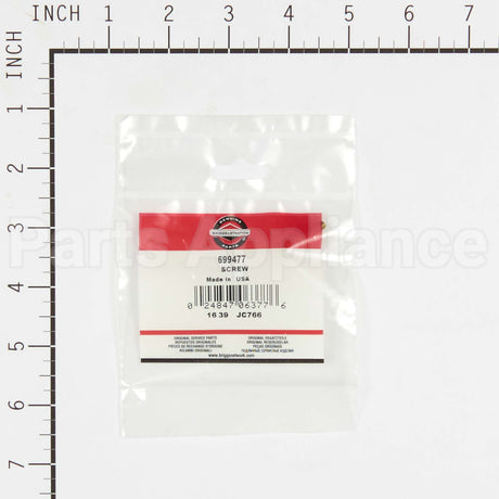 699477 Briggs & Stratton Screw