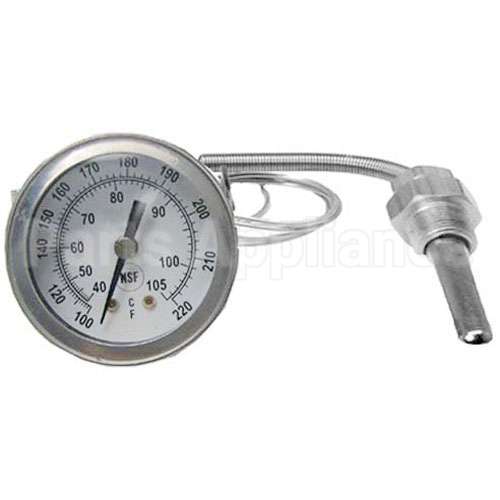6X Compatible Stero Thermometer2", 100-220-F, U-Clamp