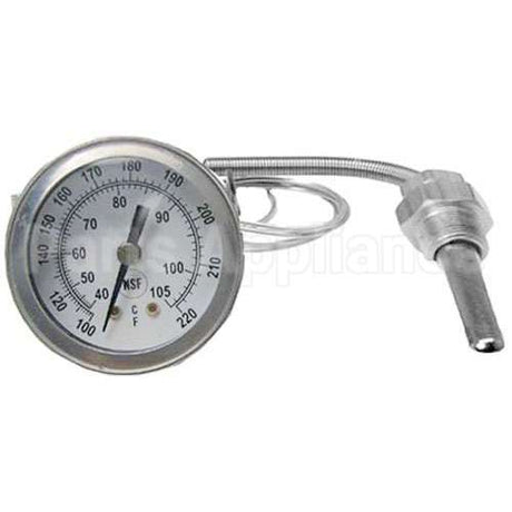 6X Compatible Stero Thermometer2", 100-220-F, U-Clamp