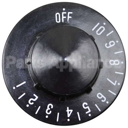 70-012 Compatible Prince Castle Knob 2-1/4 D, Off-10-1