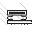7000272-24 Compatible Sertek Door Gasket - 18.5 X 21.5