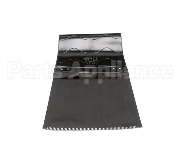 7001095 Antunes Black Wavy Silicone Belt