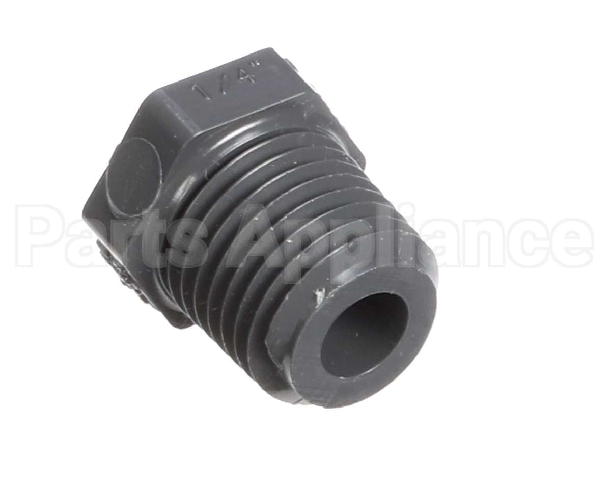 7002627 Antunes Plug, 1/4"Mpt, S80Pvc