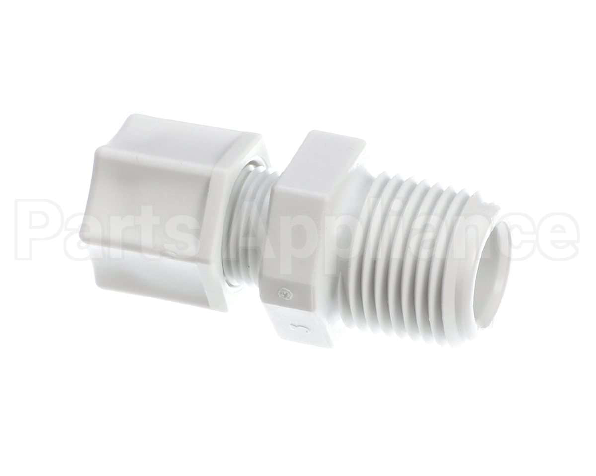 7002630 Antunes Conn,3/8"Cx1/2"Mpt,Jaco,Wht