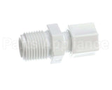 7002630 Antunes Conn,3/8"Cx1/2"Mpt,Jaco,Wht