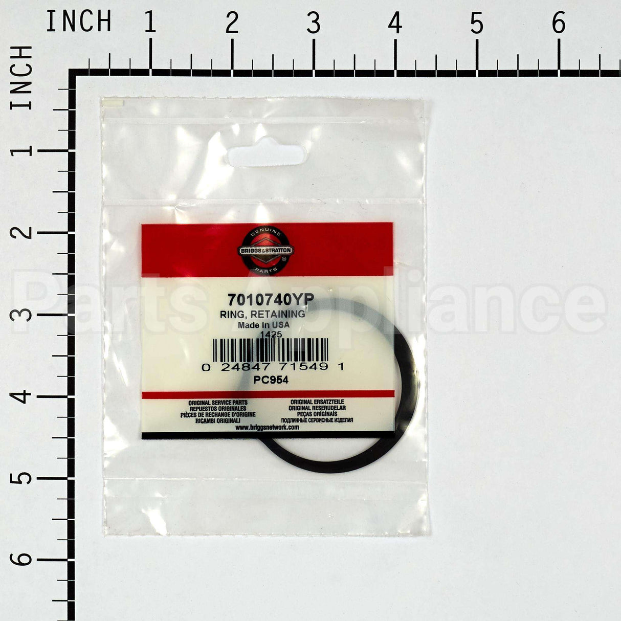 7010740YP Briggs & Stratton Ring Retaining
