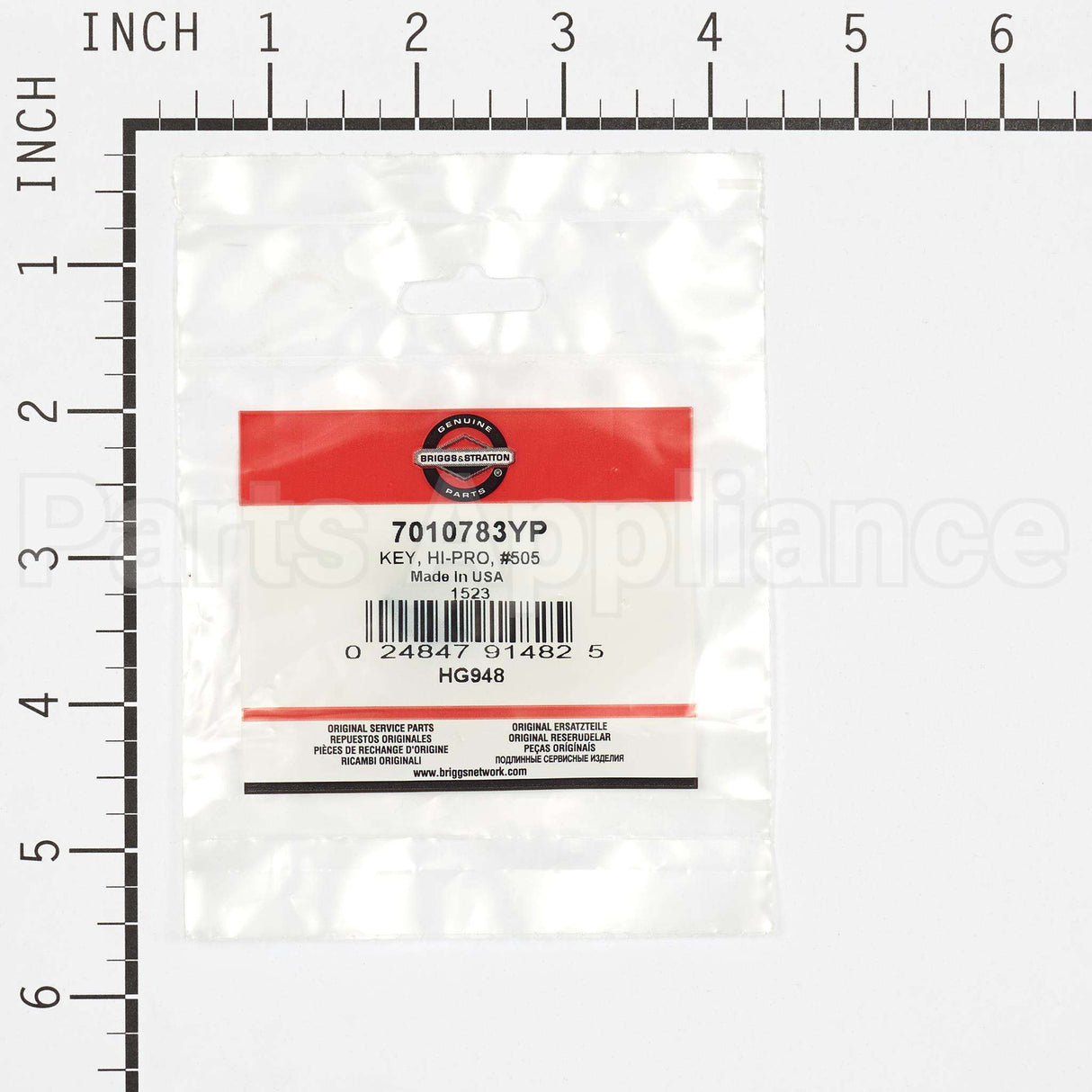 7010783YP Briggs & Stratton Key Hi-Pro #505