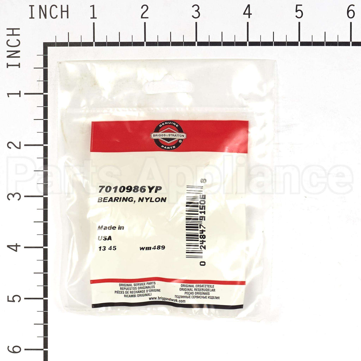 7010986YP Briggs & Stratton Bearing Nylon