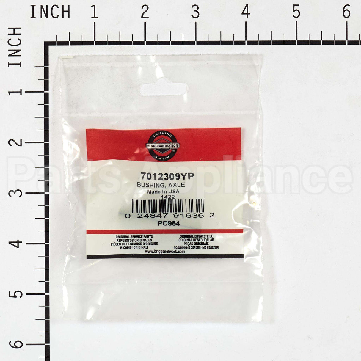 7012309YP Briggs & Stratton Bushing Axle