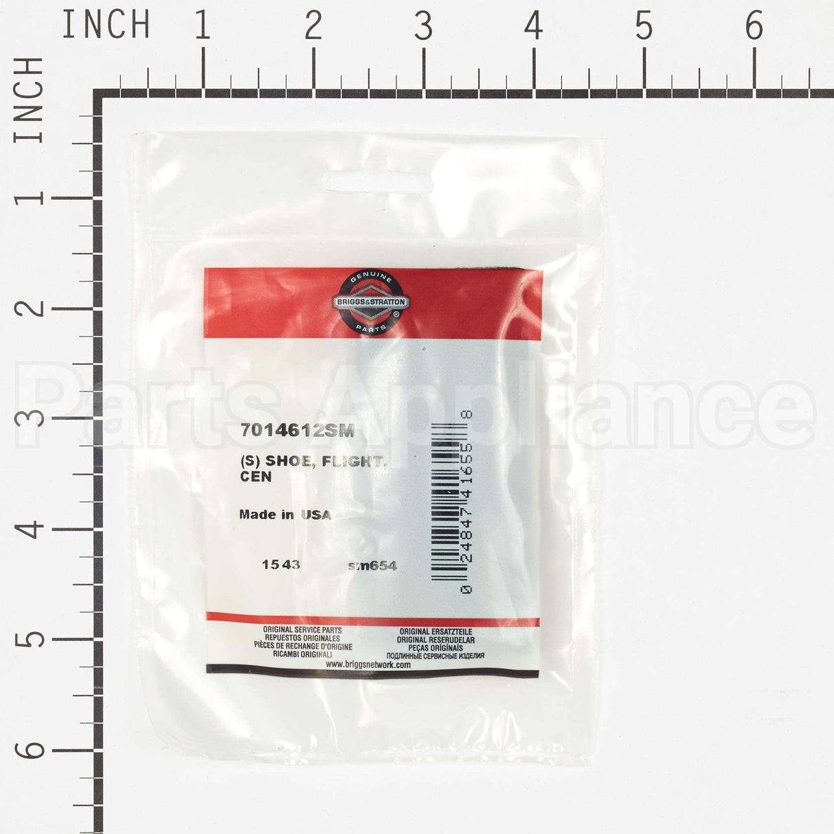 7014612SM Briggs & Stratton (S) Shoe Flight Cen