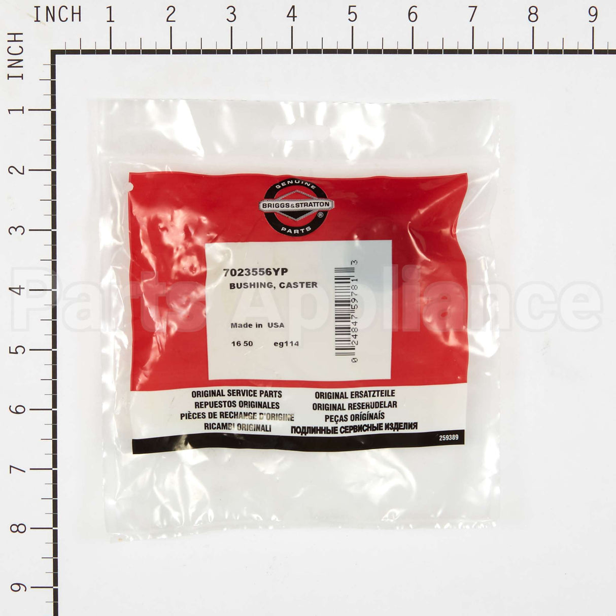 7023556YP Briggs & Stratton Bushing Caster
