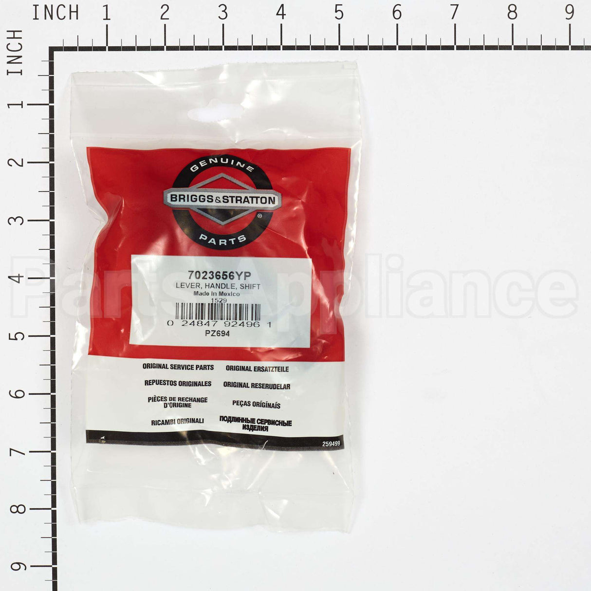 7023656YP Briggs & Stratton Lever Handle Shift