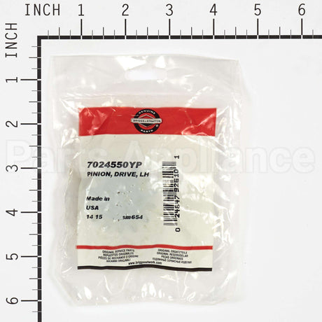 7024550YP Briggs & Stratton Pinion Drive Lh