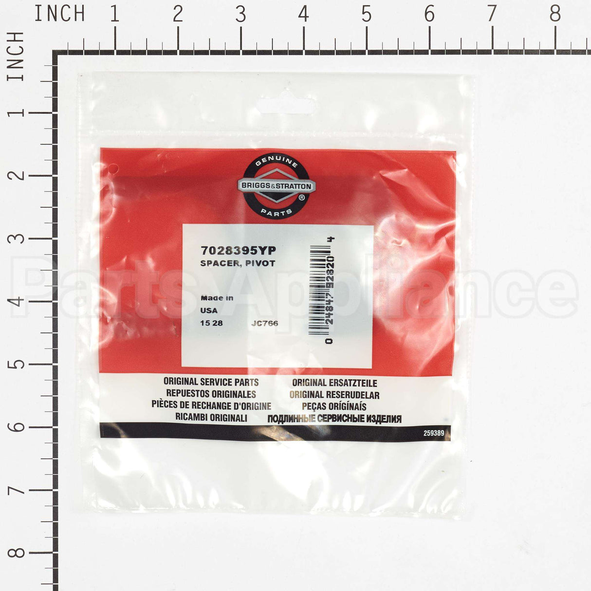 7028395YP Briggs & Stratton Spacer Pivot