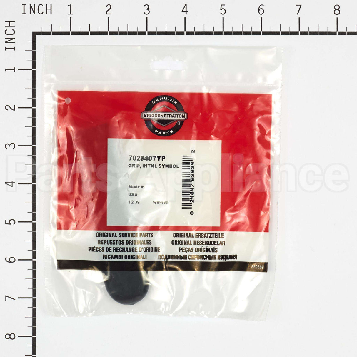 7028407YP Briggs & Stratton Grip Intnl Symbol