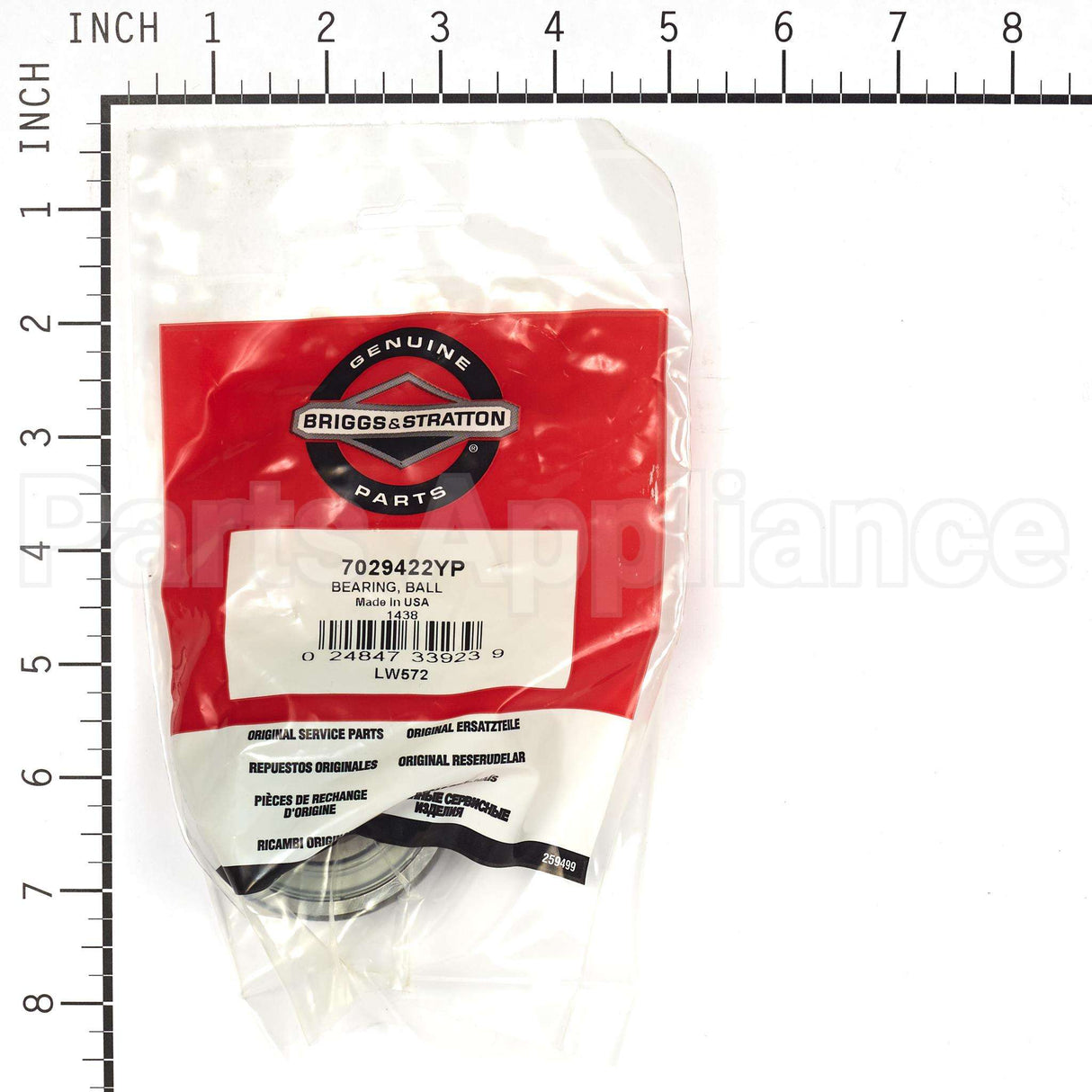 7029422YP Briggs & Stratton Bearing Ball