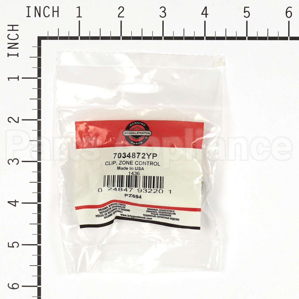 7034872YP Briggs & Stratton Clip Zone Control