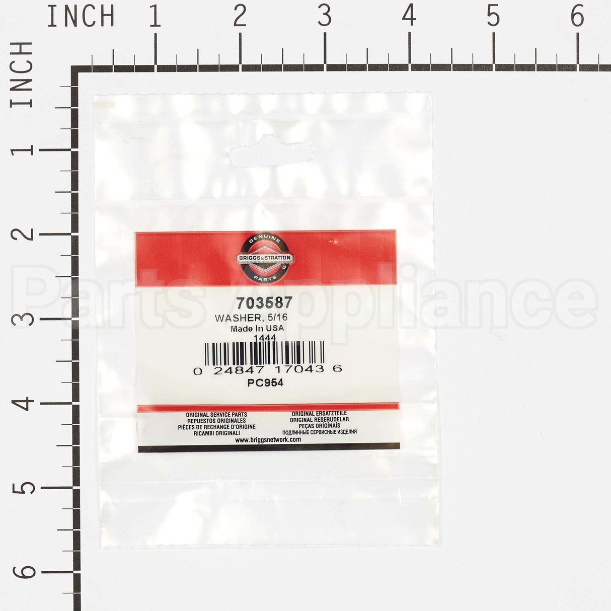 703587 Briggs & Stratton Washer 5/16
