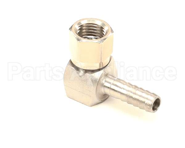 7052 Multiplex Elbow 14 Sw Nut X 14 Barb Ss