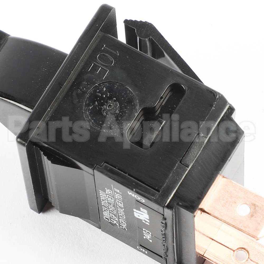 70529301 Speed Queen Switch,Rocker,Silver,Mom,Spst No,5A 125V