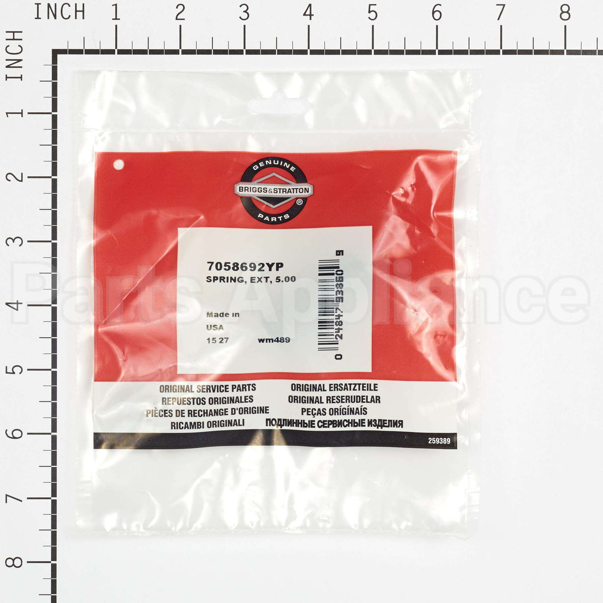 7058692YP Briggs & Stratton Spring Ext 5.00