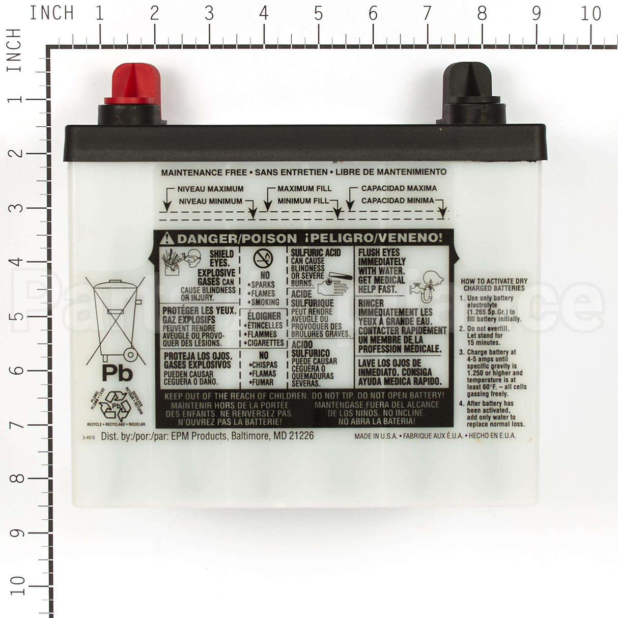 7060753YP Briggs & Stratton Battery Snapper