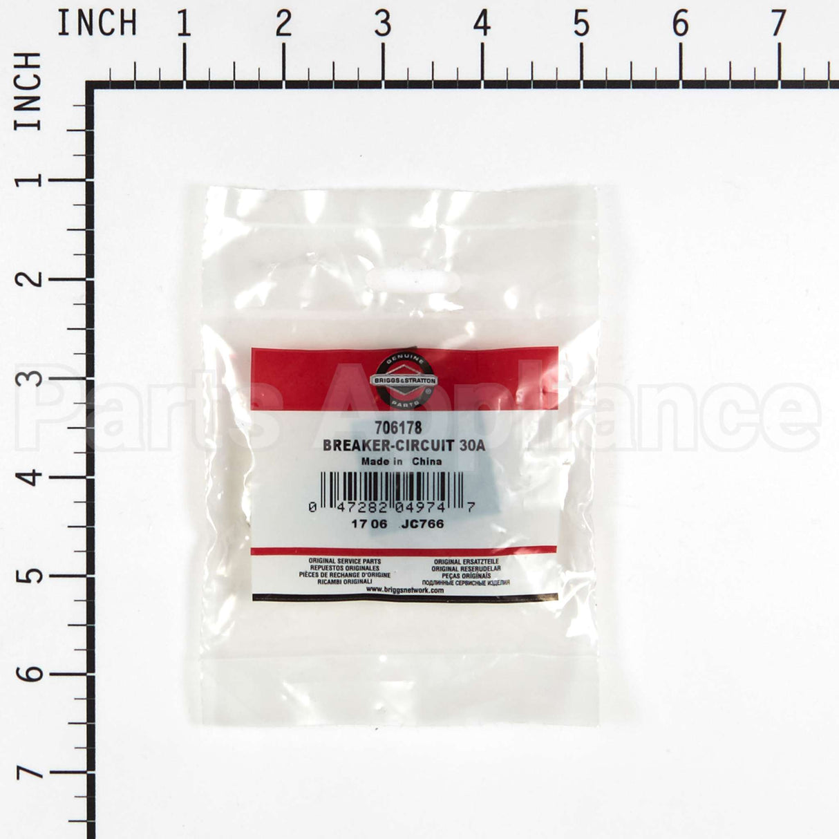 706178 Briggs & Stratton Breaker-Circuit 30A