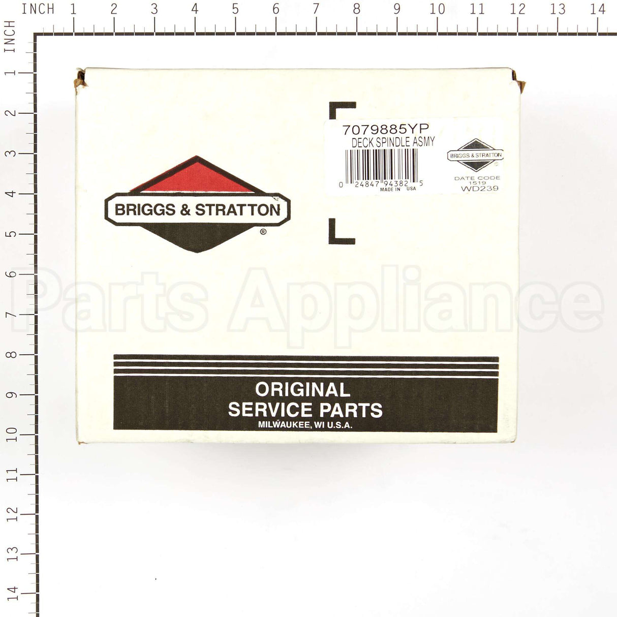 7079885YP Briggs & Stratton Deck Spindle Asmy
