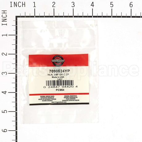 7090524YP Briggs & Stratton Hln 3/8F Gr.c Zp