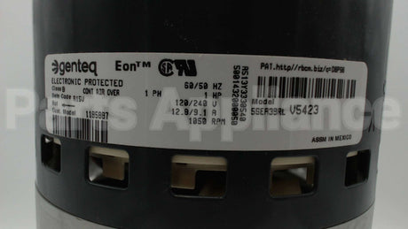 1185887 International Comfort Products 120/230V1Hpvarspdblwmtrlessmod