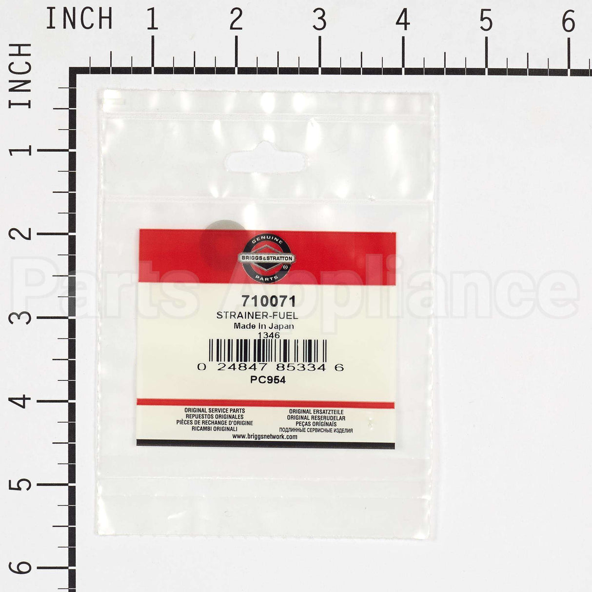 710071 Briggs & Stratton Strainer-Fuel