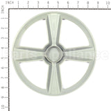 7102625YP Briggs & Stratton Hubcap 10 Wheel Spo"