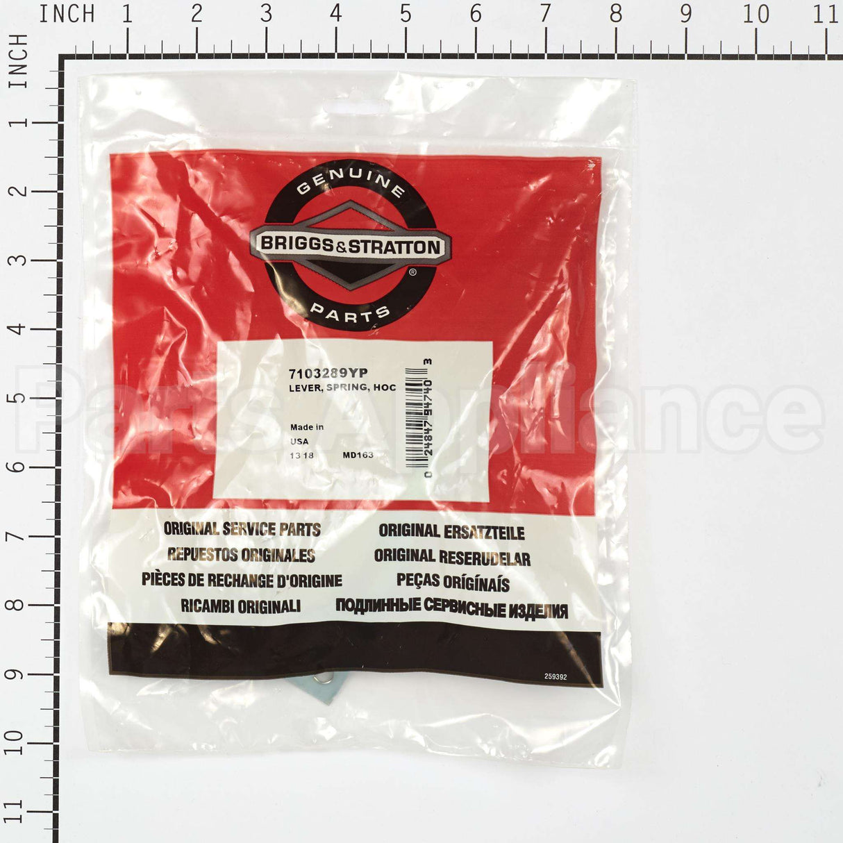7103289YP Briggs & Stratton Lever Spring Hoc