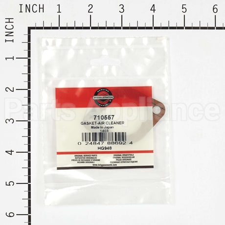 710557 Briggs & Stratton Gasket-Air Cleaner