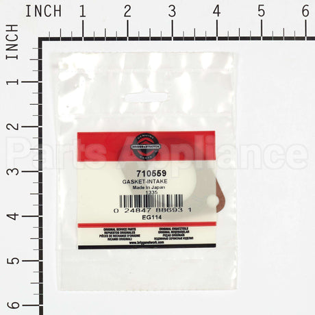 710559 Briggs & Stratton Gasket-Intake
