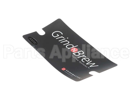 71103 Grindmaster Cecilware Decal, Gnb Front