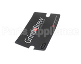 71103 Grindmaster Cecilware Decal, Gnb Front