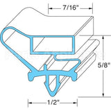 712-013C-04 Compatible Beverage Air Gasket, Door