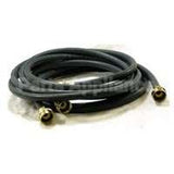 8212656RP Whirlpool 10' Black Rubber Hose-2P